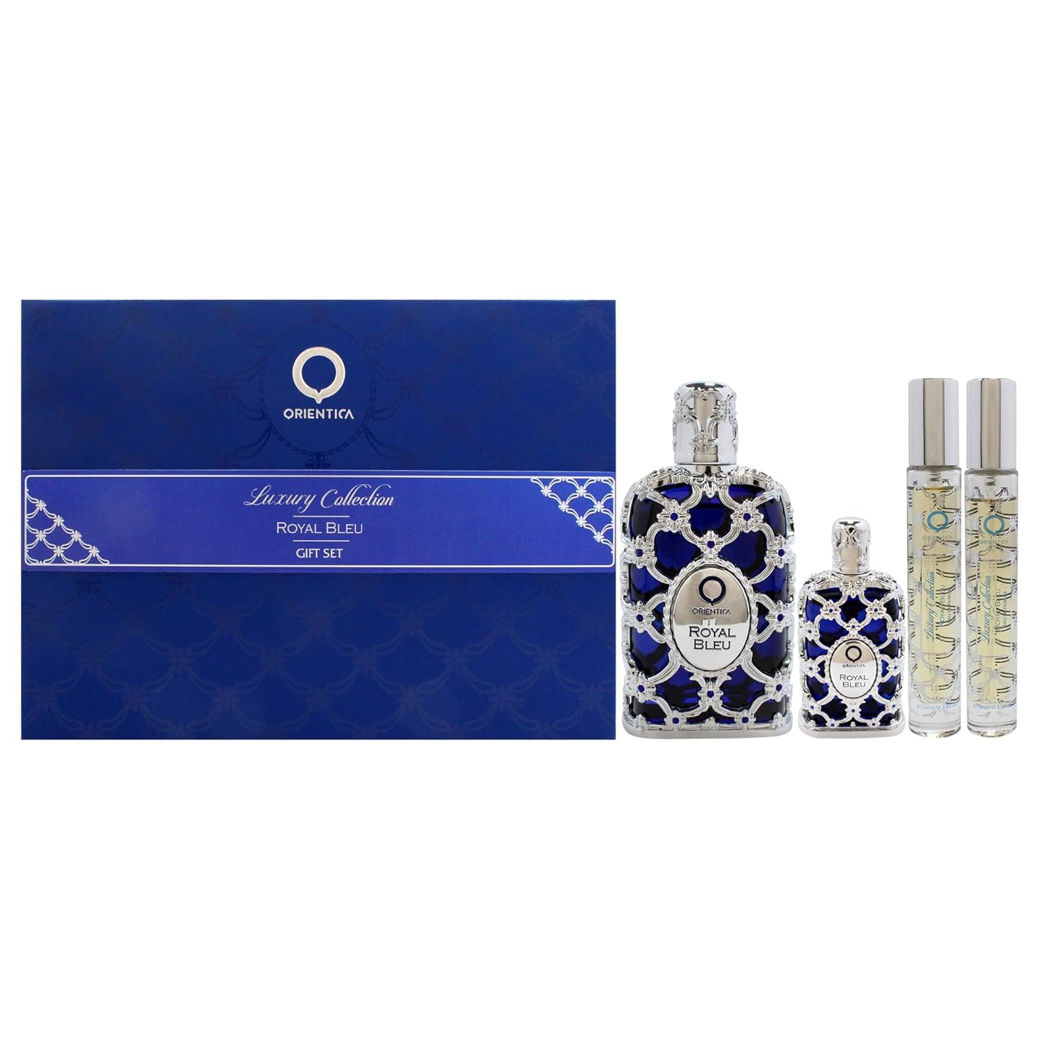 Amazon.com: Orientica Luxury Royal Bleu 4 Pc Perfume Gift Set